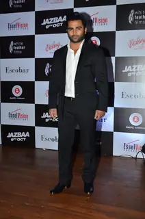 Sachin Joshi at Song Launch of Jazbaa
