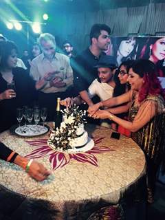 Janvi Vora Cuts  the Cake at Her Birthday Bash