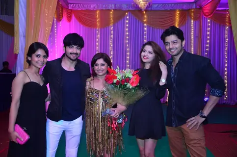 Vinni Arora, Shirin, Dheeraj Dhoopar and Allan Kapoor at Janvi Vora's Birthday Bash