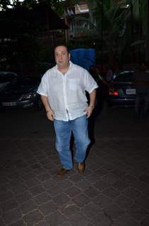 Rajiv Kapoor at Aadesh Shrivastava's Prayer Meet