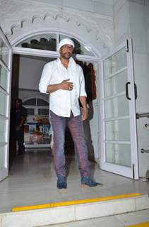 Javed Jaffery at Aadesh Shrivastava's Prayer Meet