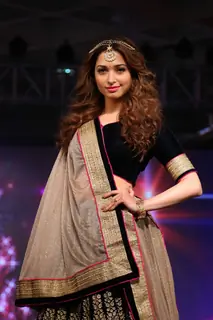Tamannah Bhatia Walks the Ramp in Delhi