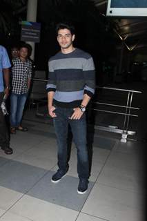 Sooraj Pancholi Snapped at Airport