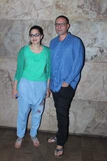 Alvira Agnihotri and Atul Agnihotri at Special Screening of 'Hero'