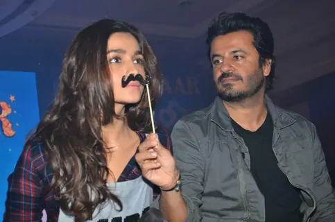 Vikas Bahl and Alia Bhatt at Song Launch of Shaandaar