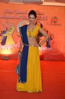 Payal Rohatgi at Country Club Navratri Press Meet