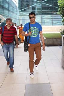 Madhur Bhandarkar Snapped at Airport