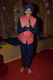 Ranveer Singh on the Sets of Udann