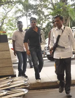 Shah Rukh KhanSnapped at Airport