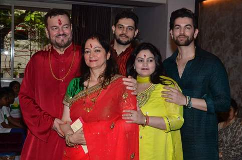 Nitin Mukesh and His Family Celebrates Ganesh Chaturthi