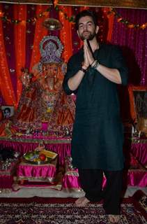 Neil Nitin Mukesh Celebrates Ganesh Chaturthi