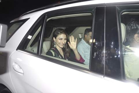 Soha Ali Khan  at Salman Khan's Ganesh Chaturthi Celebration