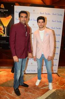 Sooraj Pancholi and Zaheer Khan at Paul Smit Event