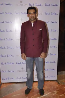 Zaheer Khan at Paul Smit Event