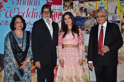 Amitabh Bachchan at Launch of Sakshi Salve's Book 'The Big Indian Wedding'