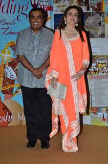 Mukesh and Nita Ambani at Launch of Sakshi Salve's Book 'The Big Indian Wedding'