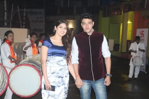 Aniruddh Dave with Fiancee at Siddharth Kumar Tewary's Birthday Bash
