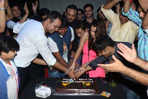 Cake Cutting at Siddharth Kumar Tewary's Birthday Bash