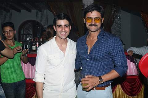 Gautam Rode and Manav Gohil at Siddharth Kumar Tewary's Birthday Bash