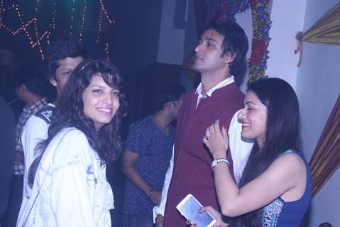 Saurabh Raj Jain and Wife at Siddharth Kumar Tewary's Birthday Bash