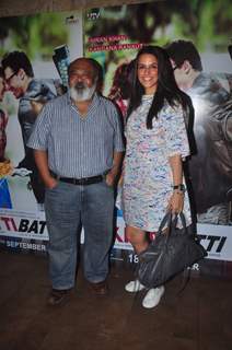 Saurabh Shukla and Neha Dhupia at the Special Screening of Katti Batti