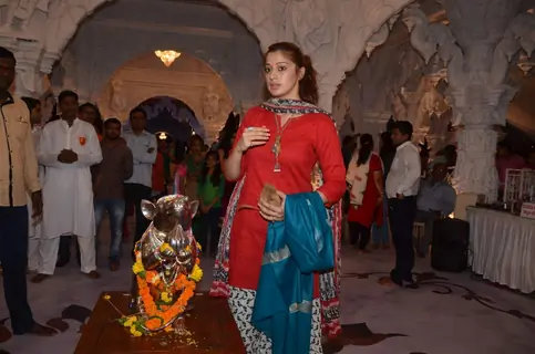 Lakshmi Rai Visits Ganpati Pandal