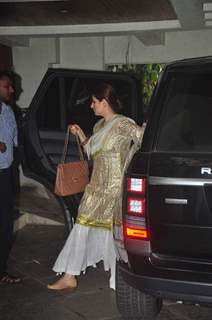 Twinkle Khann at Sonali Bendre's Ganesh Chaturthi Celebration