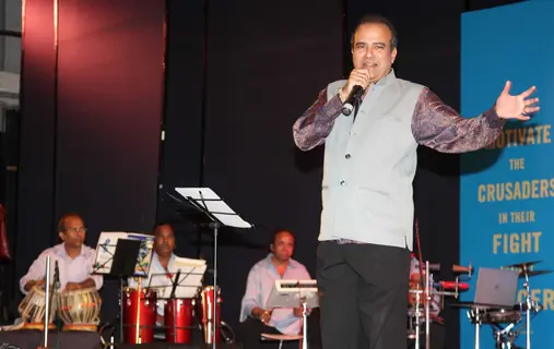 Suresh Wadkar performs at 'Care for Cancer Patients - Annual Day Event'