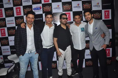 Meet Brothers, Mika Singh Bhushan Kumar and Armaan Malik at Suron Ke Rang Colors Ke Sang