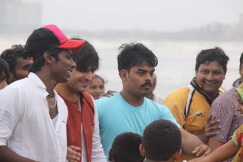 Vivek Oberoi's Ganesh Visarjan