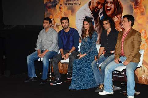 Ranbir - Deepika and Others at Trailer Launch of Tamasha