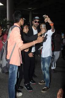 Ranbir Kapoor Snapped at Airport