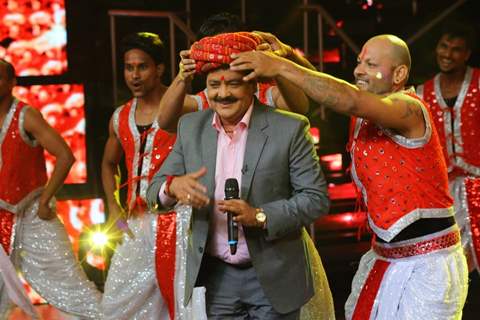 Udit Narayan at Celebration of Indian Idol 10 Years Journey