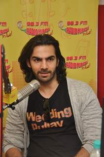 Karan V Grover for Promotions of Wedding Pullav at Radio Mirchi