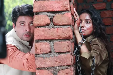 Deepika Singh and Anas Rashid in Diya Aur Baati Hum