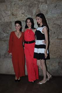 Manjari Fadnis, Sai Lokur and Simran Mundi at Special Screening of Kis Kisko Pyaar Karoon