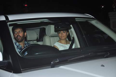 Kabir Khan and Mini Mathur at Special Screening of Kis Kisko Pyaar Karoon