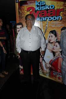 Satish Kaushik at Special Screening of Kis Kisko Pyaar Karoon