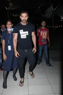 John Abraham Snapped at Airport