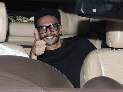 Ranveer Singh at Special Screening of Kis Kisko Pyaar Karoon