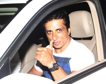 Sonu Sood at Special Screening of Kis Kisko Pyaar Karoon