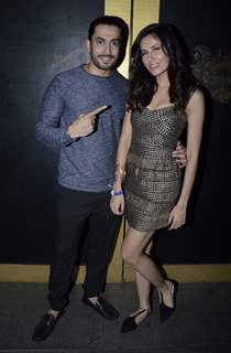 Sunny Singh and Sonalli Sehgal at the Promotions of Pyaar Ka Punchnama 2