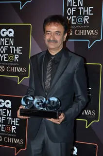Rajkumar Hirani poses for the media at GQ India Men of the Year Awards 2015