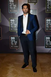 Dino Morea poses for the media at GQ India Men of the Year Awards 2015