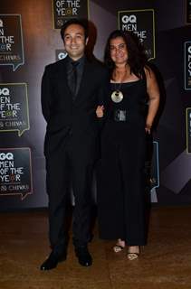 Aditya Hatkari and Divya Palat at the GQ India Men of the Year Awards 2015