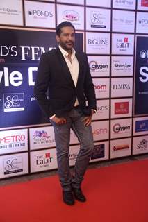 Rocky S poses for the media at Femina Style Diva &#8203;West &#8203;Awards 2015