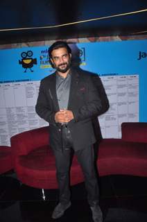 R. Madhavan poses for the media at the Opening of the 6th Jagran Film Festival