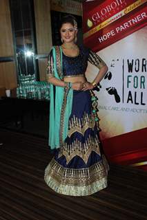 Rashami Desai at the Globoil Awards
