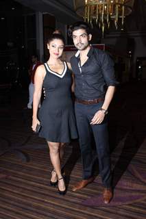 Debina and Gurmeet Choudhary at the Globoil Awards