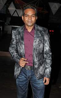 Girish Wankhede poses for the media at his Birthday Bash